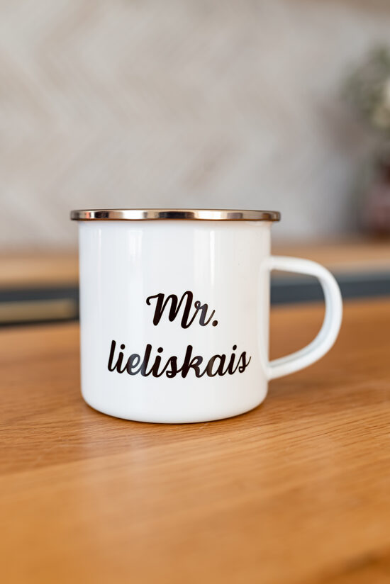 Metāla krūzīte "Mr. lieliskais"