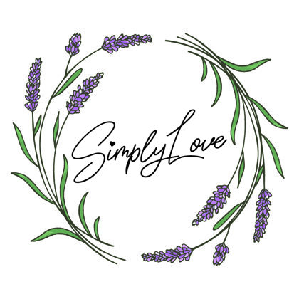 SimplyLove logo (māksliniece - Liāna Cvetkova)